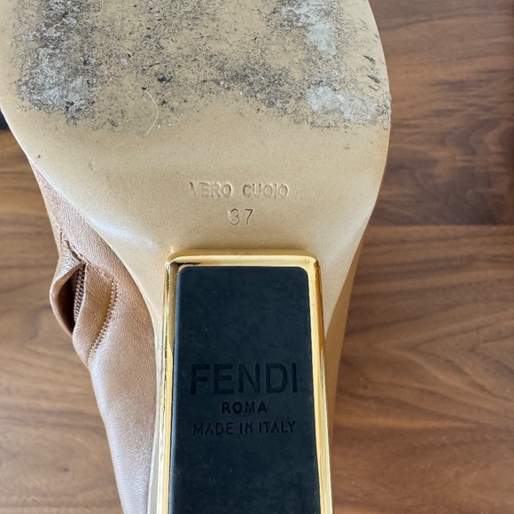 Fendi First FF Carmel Napa Booties - Picture 12 of 15